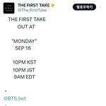 방탄 뷔 THE FIRST <b>TAKE</b>에 나오네?