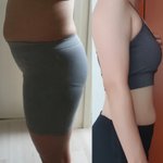 다이어트 한달만의 변화 전후사진