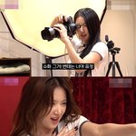 사진관에서 서로 사진 찍어주는 아이들 미연, 슈화