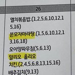 ㅇㄴ 친구옶는데 급식 메뉴봐바 <b>혼밥</b> 각이지?