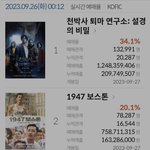 [모두드루와] 지금 <b>추석</b>영화 예매량 상황