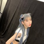 사쿠라 <b>파란</b>머리 존예다