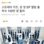 [스키즈] ⭐️짱키즈 일본앨범 첫 밀리언<b>셀링</b> 축하해⭐️