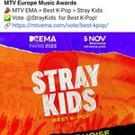 [스키즈] 유럽 mtv시상 투표 ㄱㄱ