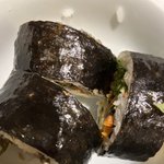 아빠가 <b>김밥</b>썰어준거봐..;;