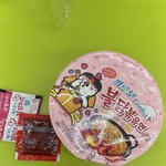 까르보불닭 처음 먹어봄