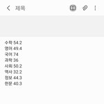 [드루와] 고1 내신 전과목을 <b>평소실력</b>으로 봐봄