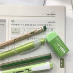 내 <b>초록</b> 필기구들