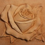 [가죽공예] 가죽공예 마디샤-장미 3D <b>카빙</b>(가죽 <b>카빙</b>)