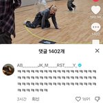 르세라핌 <b>슬릭</b>백챌린지 정국 댓글