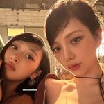오늘 지젤 <b>생일</b> 인스타 스토리에 축하해주는 카리나 <b>윈터</b>