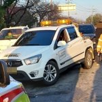 경운기-승용차 충돌 여고생과 아빠등 3명 부상