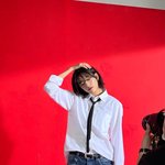 안유진 각잡고 보이쉬한 스타일로 입혀도