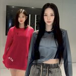 카리나 <b>민주</b> 얼굴합 좋다