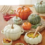 <b>호박</b> 모양 그릇 너무 예쁘지