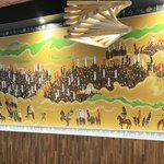 [이것좀봐봐] 임진왜란 출정 그림이 한국음식점에??