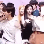 음방끝나고 친목하는 아이린 카리나 윈터.<b>gif</b>