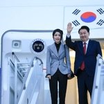 [속보] 윤석열·김건희, 英·佛 <b>순방</b> 강행군…"해외여행 외교가...
