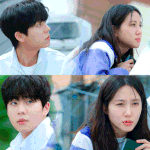 여주를 빤히 보는 댕댕이 남주 (<b>feat</b>. 무인도의 디바)