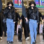 입국하는 제니 착장 ㅈㄴ시크하다