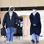 방탄 정국 지민 일본 <b>출국</b>했네