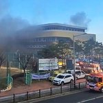 고등학교 급식실서 불.3명 병원 이송.학생과 교사등 900여명 <b>대피</b>