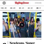 뉴진스 슈퍼<b>샤이</b> 롤링스톤 선정 올해의 노래 6위