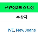 멜뮤 <b>작년</b>에도 신인상 아이브 뉴진스 2팀 받음