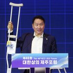 최태원 <b>SK</b>회장, ‘목발의 투혼’과 ‘오판(誤判)의 주역’