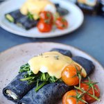 크레이프 <b>색이</b> 알록달록해