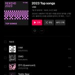 2023년 바이브차트 연간 순위