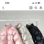 이거 핑크색 <b>패딩</b> 에바임??