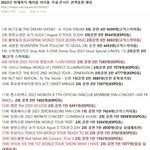 2023년 K팝 아이돌 국내 콘서트 관객<b>동원</b> 순위