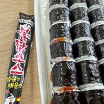 꼬마김밥에 <b>불닭</b>소스 최고