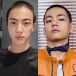방탄 짧은 머리 귀엽네