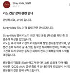 [스키즈] 리노 <b>부상</b>