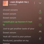 스윗<b>베놈</b> 영어 버전 좋다