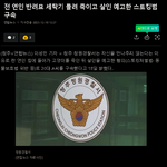 [사이코패스] 20대 찐따남 결국 사고 침.