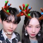 오늘 카리나 성한빈 <b>징글</b>벨 챌린지