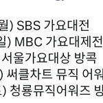 [NCT드림] 우리 1월까지 시상식 스케쥴 모음!!