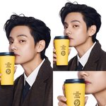 방탄 뷔 커피 광고 모델 발탁ㅈㄴ잘어울림