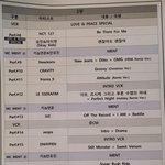 가요대전 큐<b>시트</b> 뜸.. 걸그룹 무대 보니까