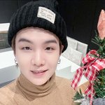 방탄 슈가 <b>크리스마스</b> 셀카 2021