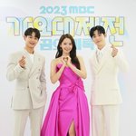 가대전 엠씨 민호 <b>X</b> <b>윤아</b> <b>X</b> 황민현 포토월