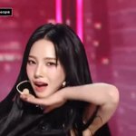 오늘 가요대제전 카리나 <b>엔딩</b>