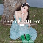<b>YG</b> 블랙핑크 지수 생일 축전