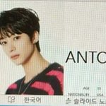 앤톤 데뷔전 공식 프로필
