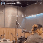 뉴진스 다니엘 포카 끼우고 연습하는 일본가수