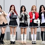 오늘자 (여자)아이들 아는<b>형님</b> 출근길 기사사진