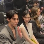 배우 이재욱 에스파 카리나 <b>프라다</b>쇼 투샷